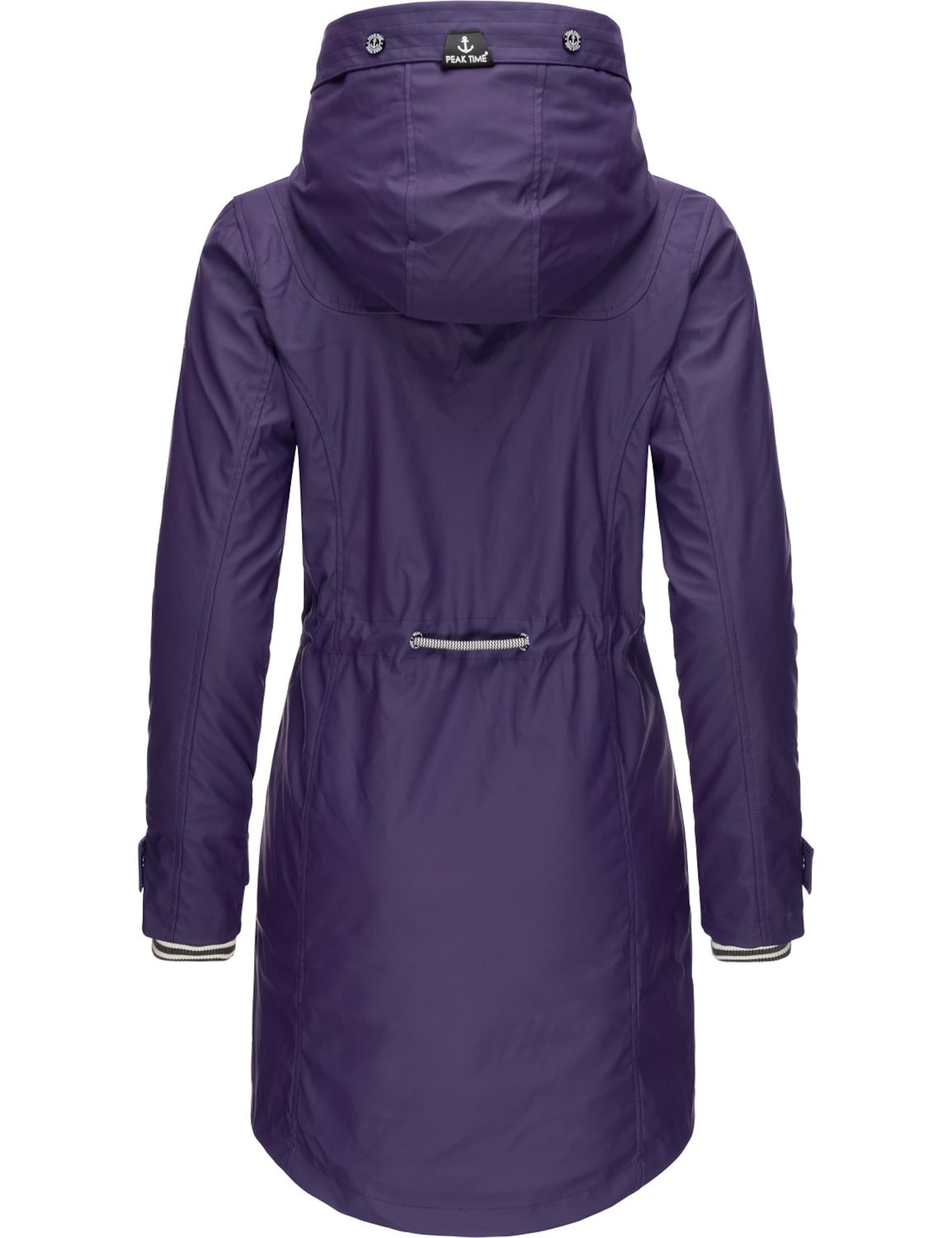 Peak Time Regenjacke 'L60042' in Lila