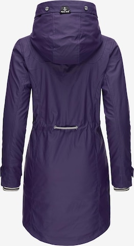Manteau fonctionnel 'L60042' Peak Time en violet