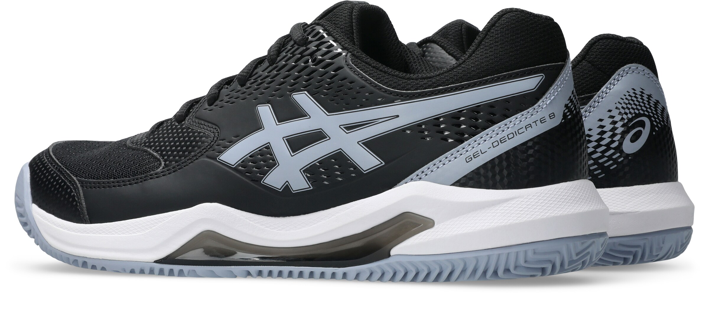 ASICS Athletic Shoes 'Gel-Dedicate 8' in Black