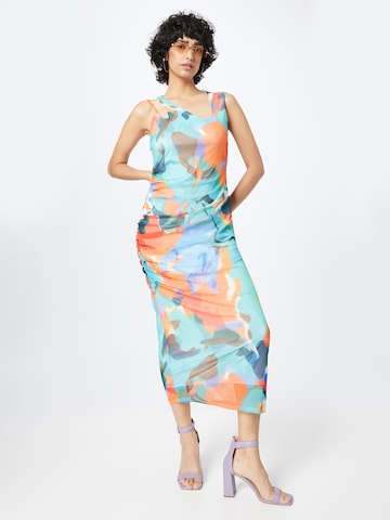 Warehouse Dress in Mixed colors