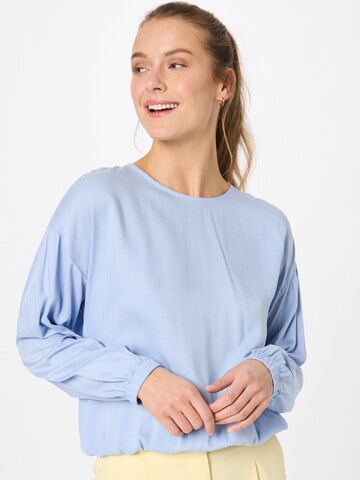 TOM TAILOR DENIM Bluse in Blau: predná strana