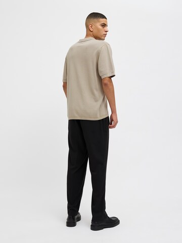 JACK & JONES Sveter 'JJELEO' - Béžová