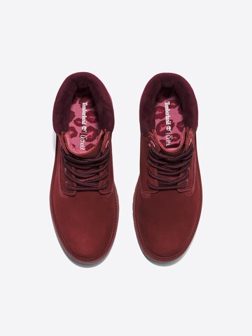 Stivaletto stringato 'Stone Street' di TIMBERLAND in rosso