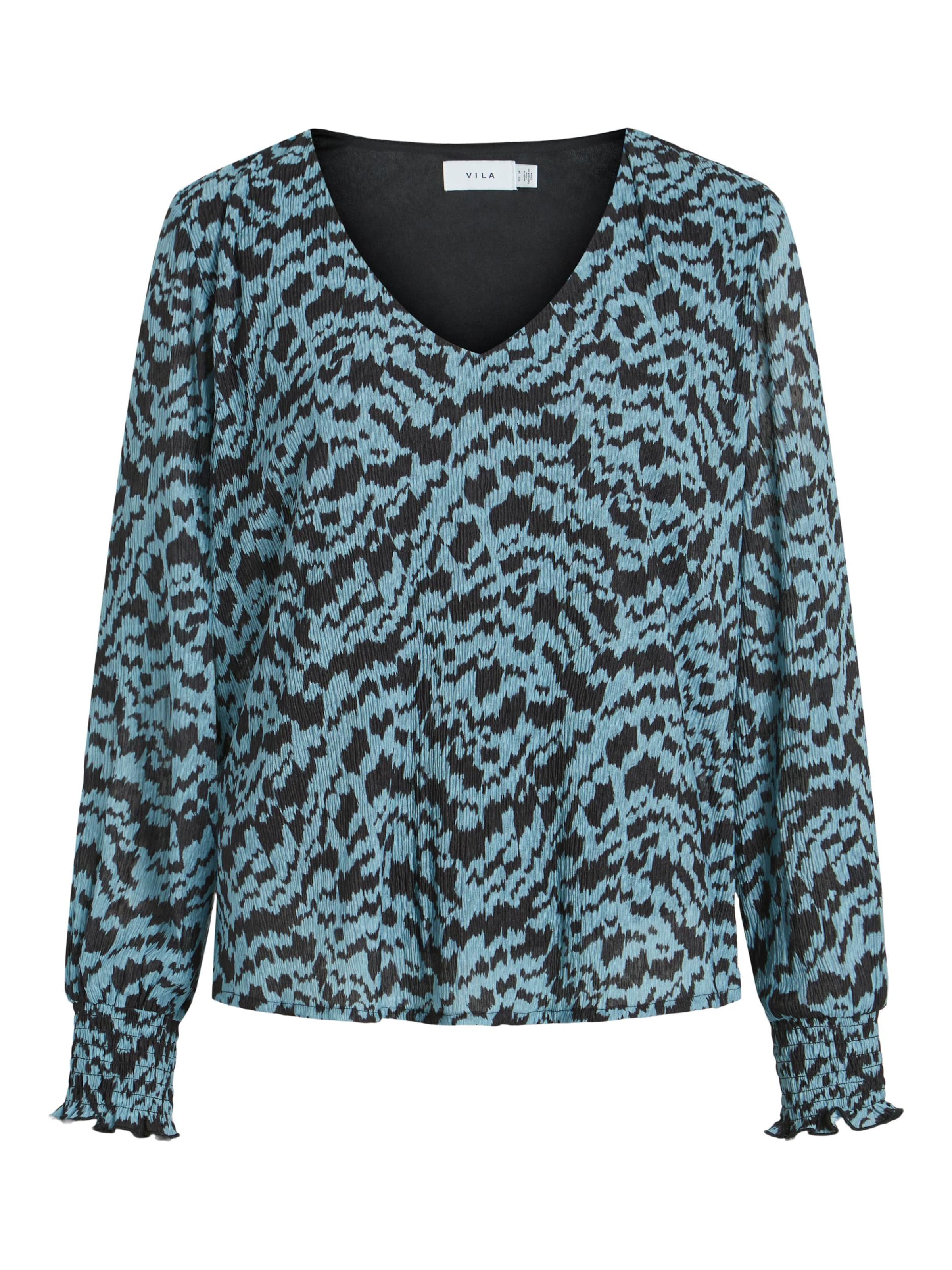 VILA Bluse 'Mena' i sort: forside