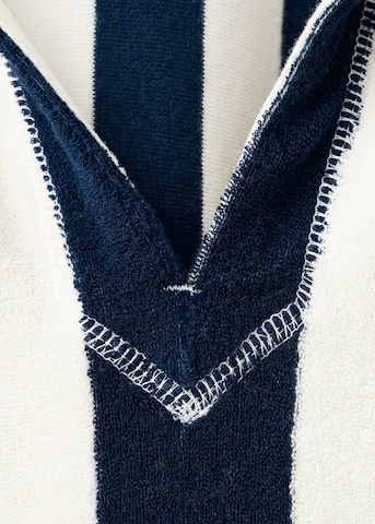 MANGO Pajama Shirt 'Serena' in Blue