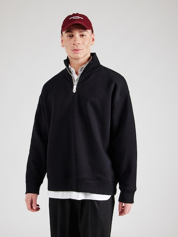 TOPMAN Sweatshirt in Zwart: voorkant