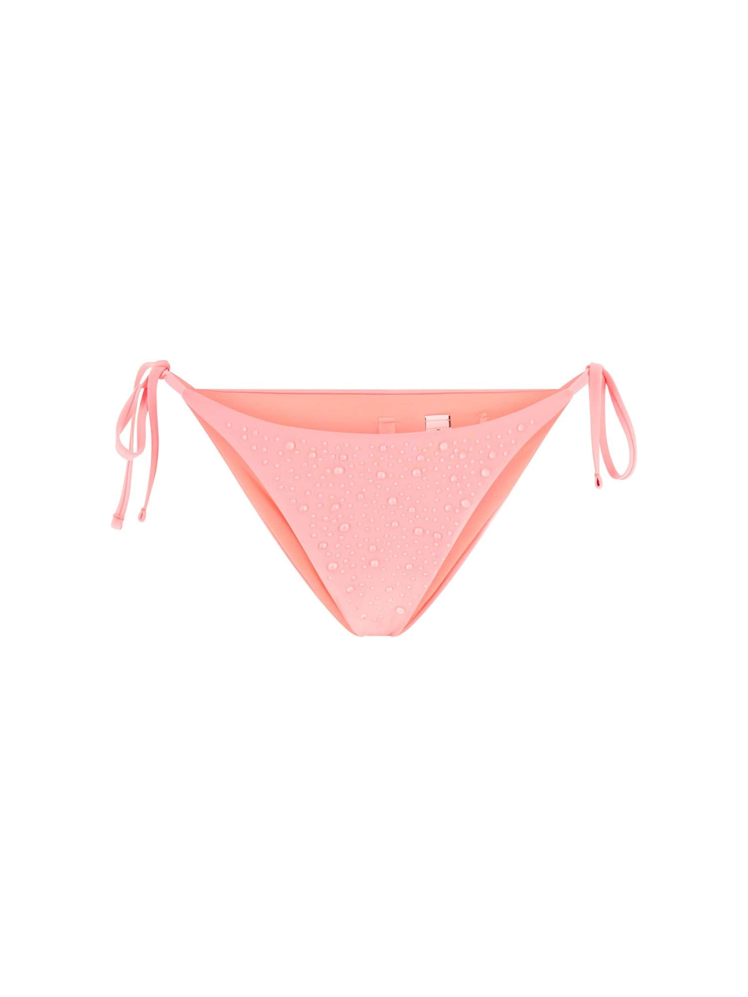 GUESS Bikini Bottoms in Pink: front