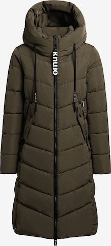 Manteau d’hiver 'Mikia' khujo en vert : devant