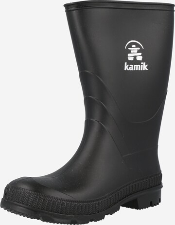Kamik Boots 'STOMP' in Black: front