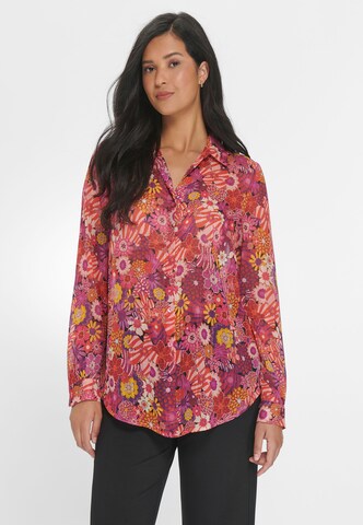 Emilia Lay Blouse in Roze: voorkant