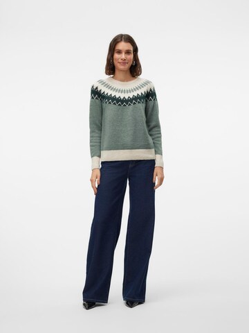 VERO MODA Trui 'VMSimone' in Groen