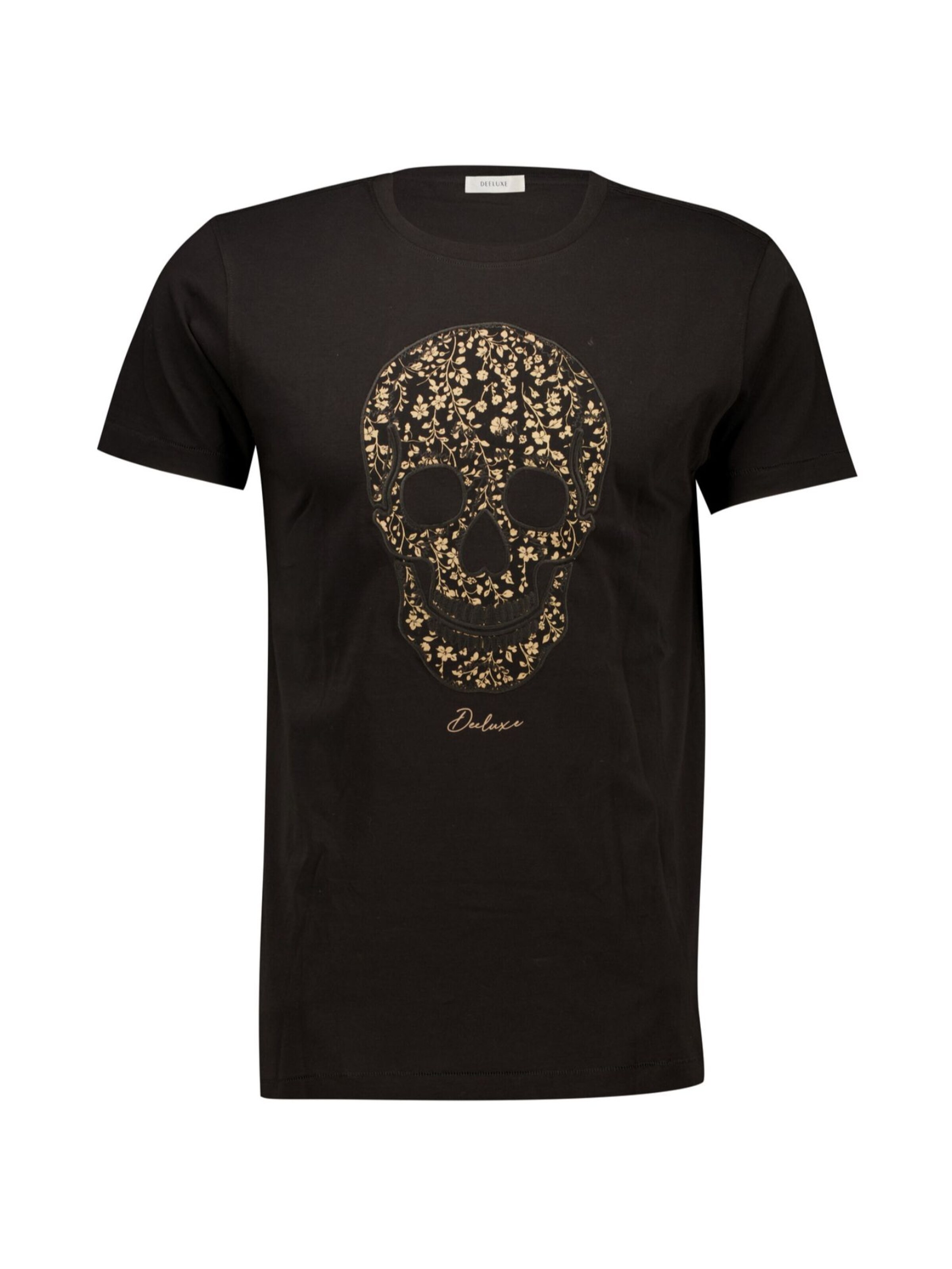 T-Shirt Deeluxe en noir : devant
