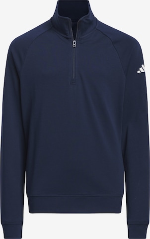 ADIDAS PERFORMANCE Athletic Sweater in Blue: front