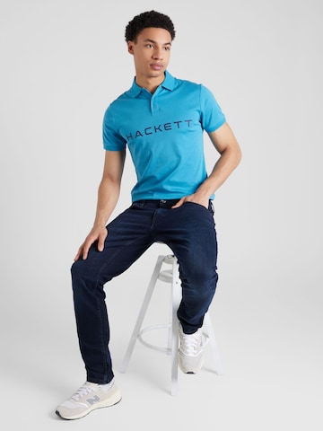 Hackett London Poloshirt 'ESSENTIAL' in Blau
