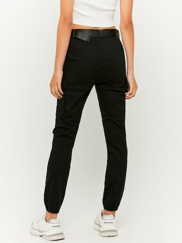 Tally Weijl Tapered Cargo Pants in Black