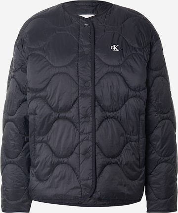 juoda Calvin Klein Jeans Demisezoninė striukė: priekis