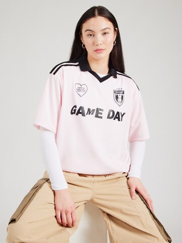 T-shirt 'Dila' HUGO en rose : devant