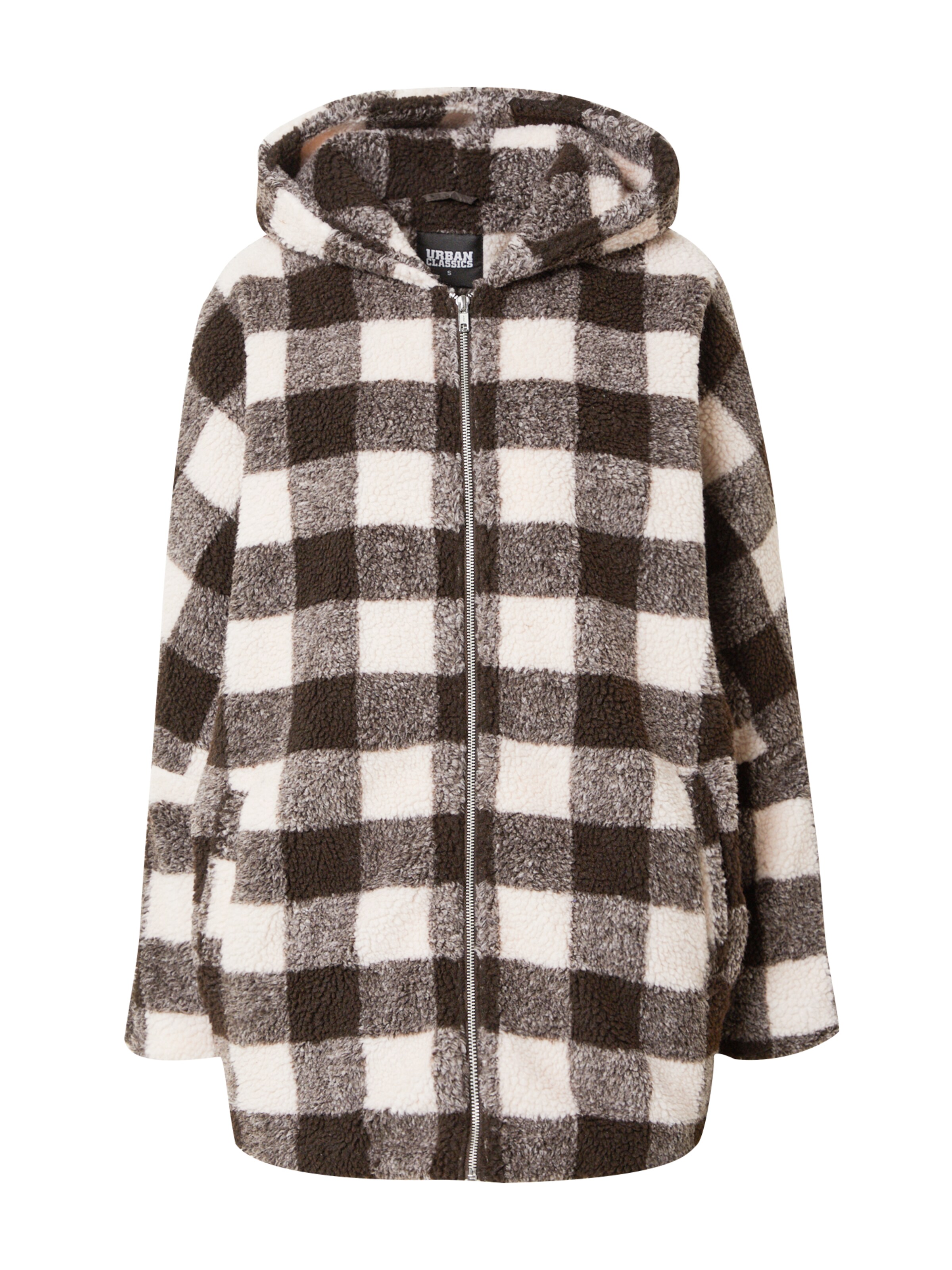 Urban ClassicsPrijelazna jakna - bež boja: prednji dio