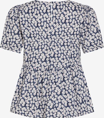 VILA Shirt 'BLOORA' in Blauw