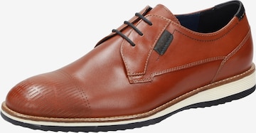 SIOUX Lace-Up Shoes ' Quintero-710-H ' in Brown: front
