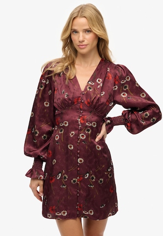 Superdry Jurk in Zwart: voorkant