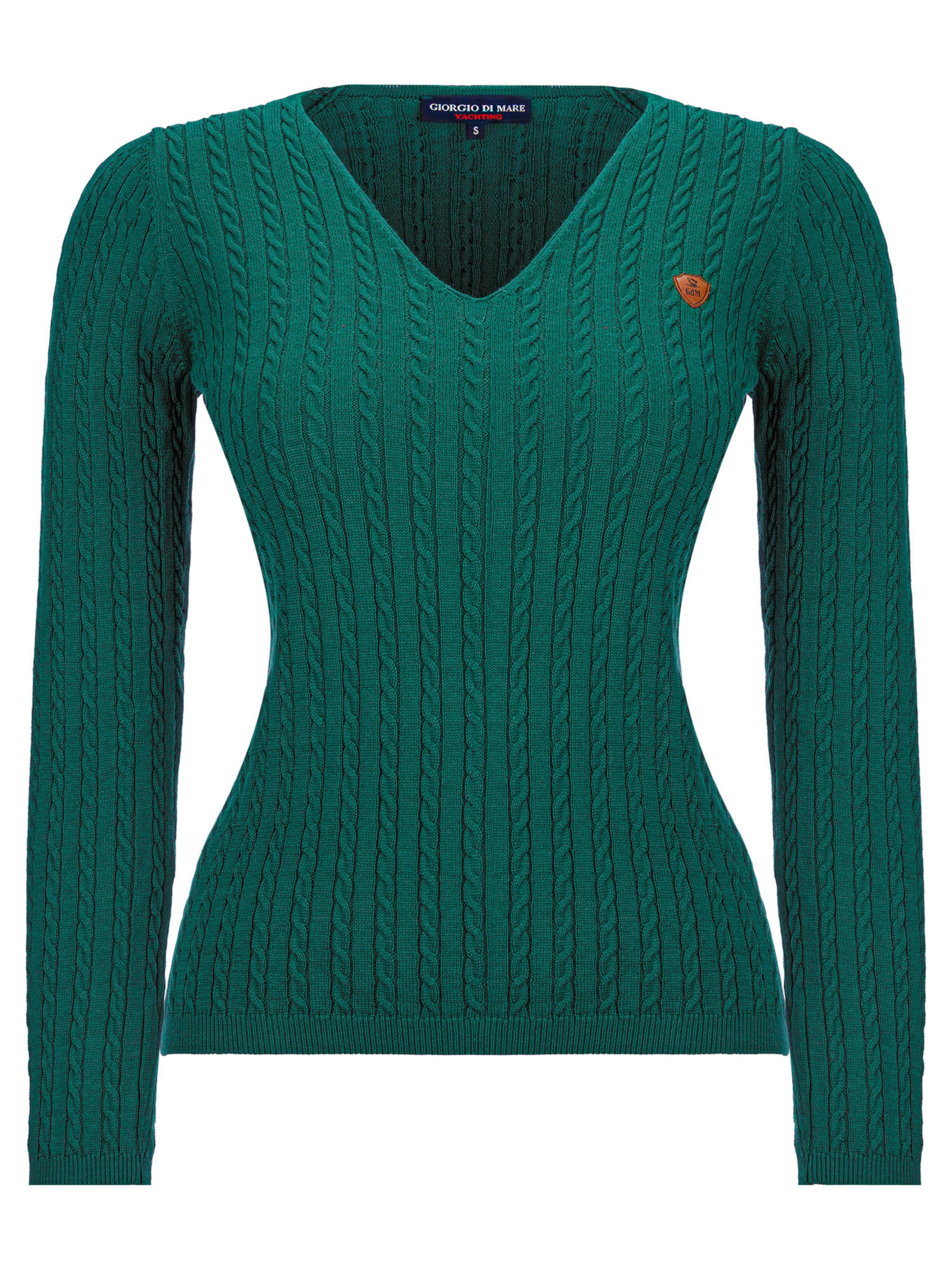 Giorgio di Mare Sveter 'Manon' - Zelená: predná strana