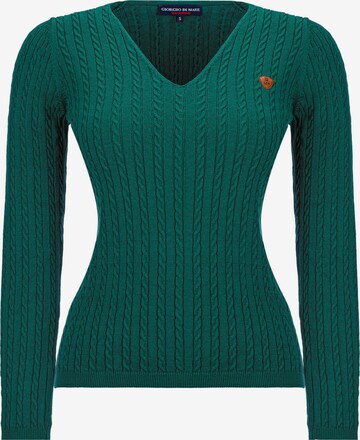 Giorgio di Mare - Pullover 'Manon' em verde: frente