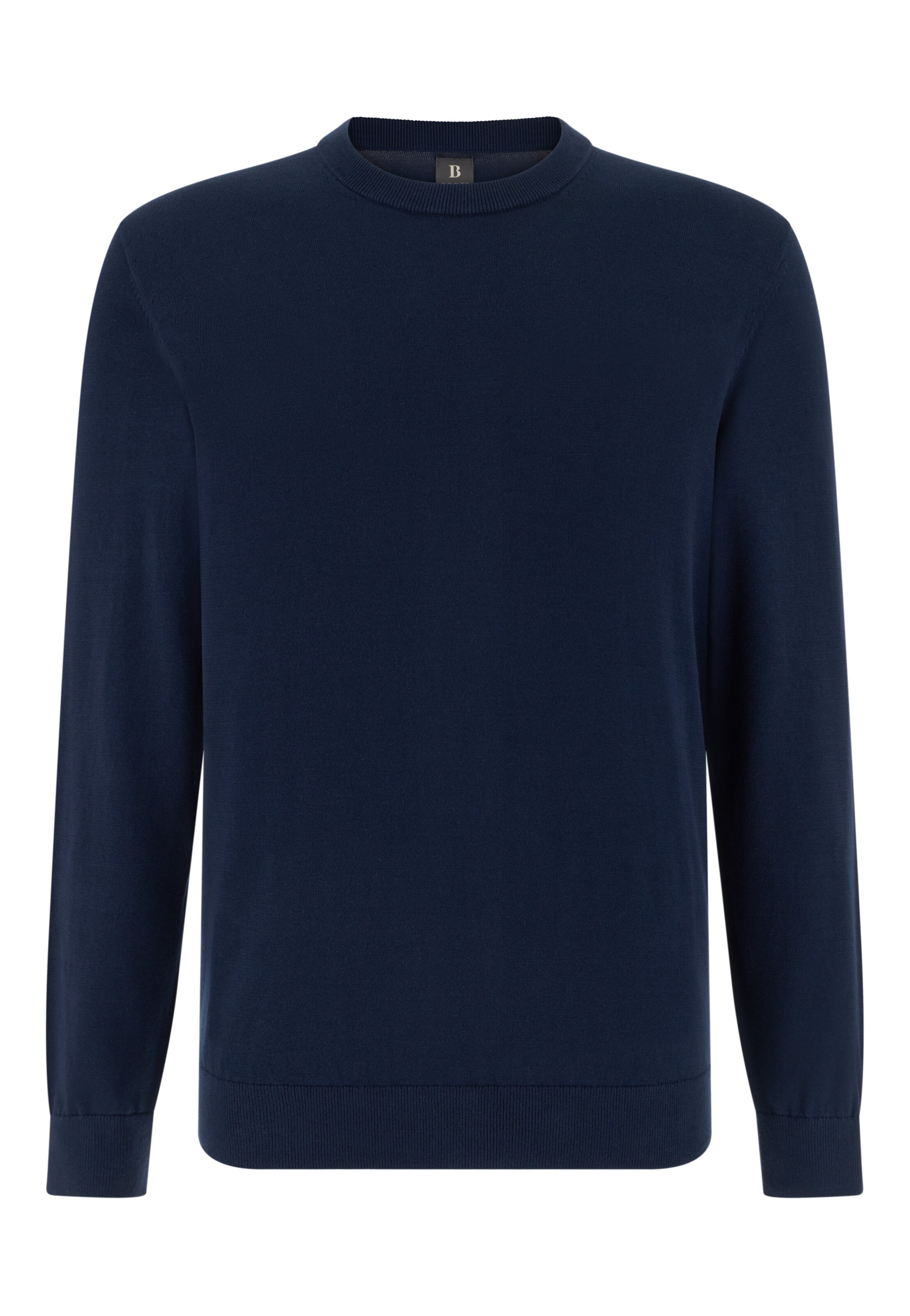 Pull-over Boggi Milano en bleu : devant