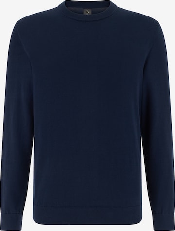 Pull-over Boggi Milano en bleu : devant