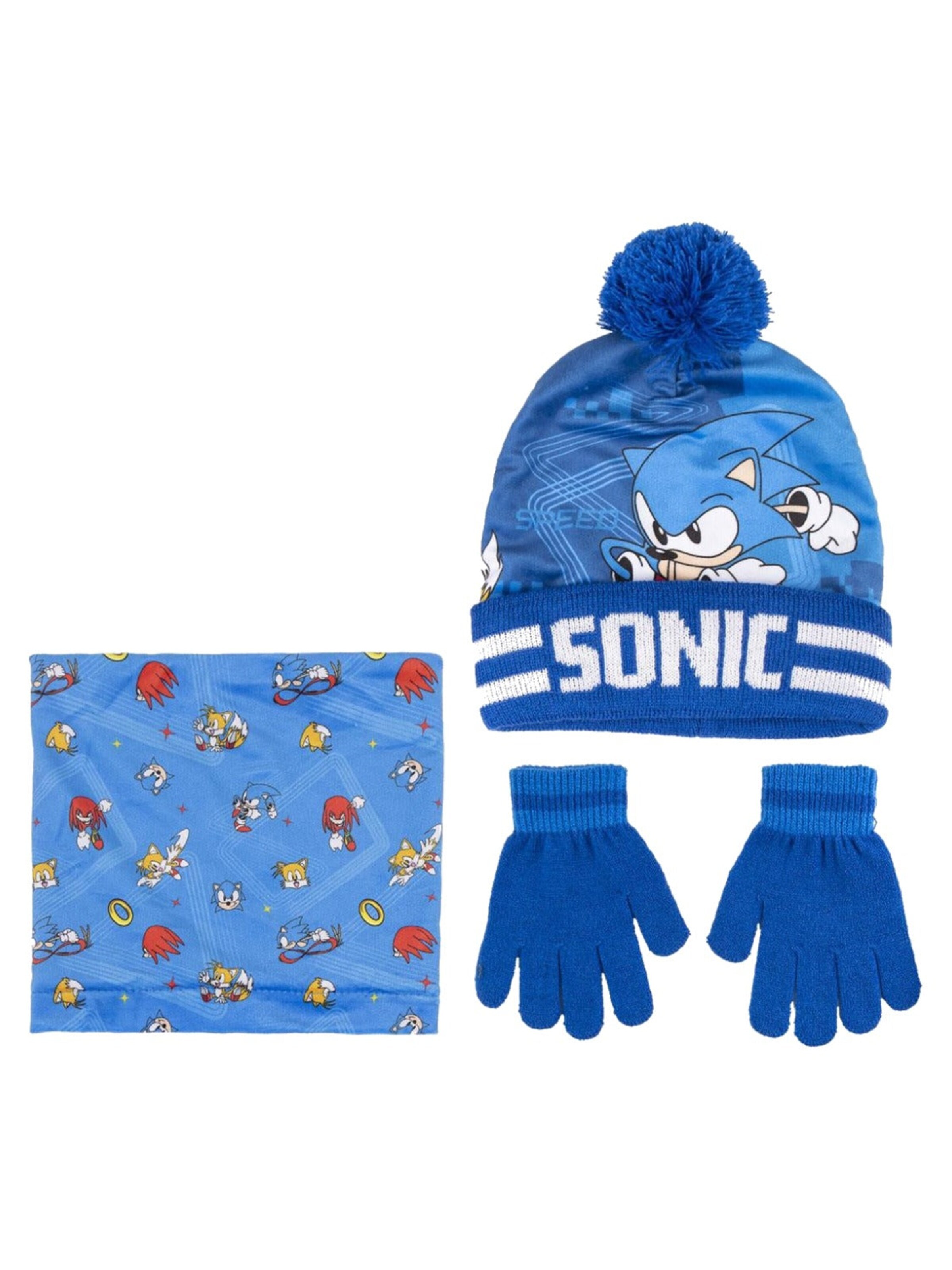 Sonic the Hedgehog Muts 'Sonic the Hedgehog' in Blauw: voorkant
