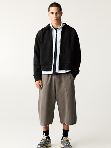 Pull&Bear Between-season jacket in Black