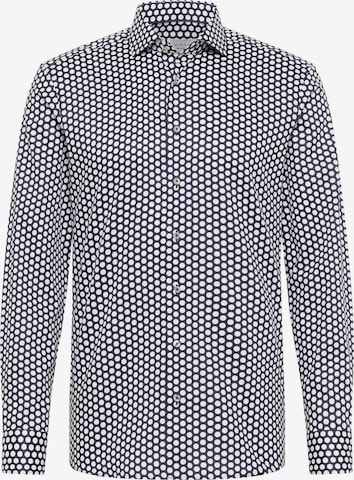 ETERNA Hemd in Blau: Vorderseite