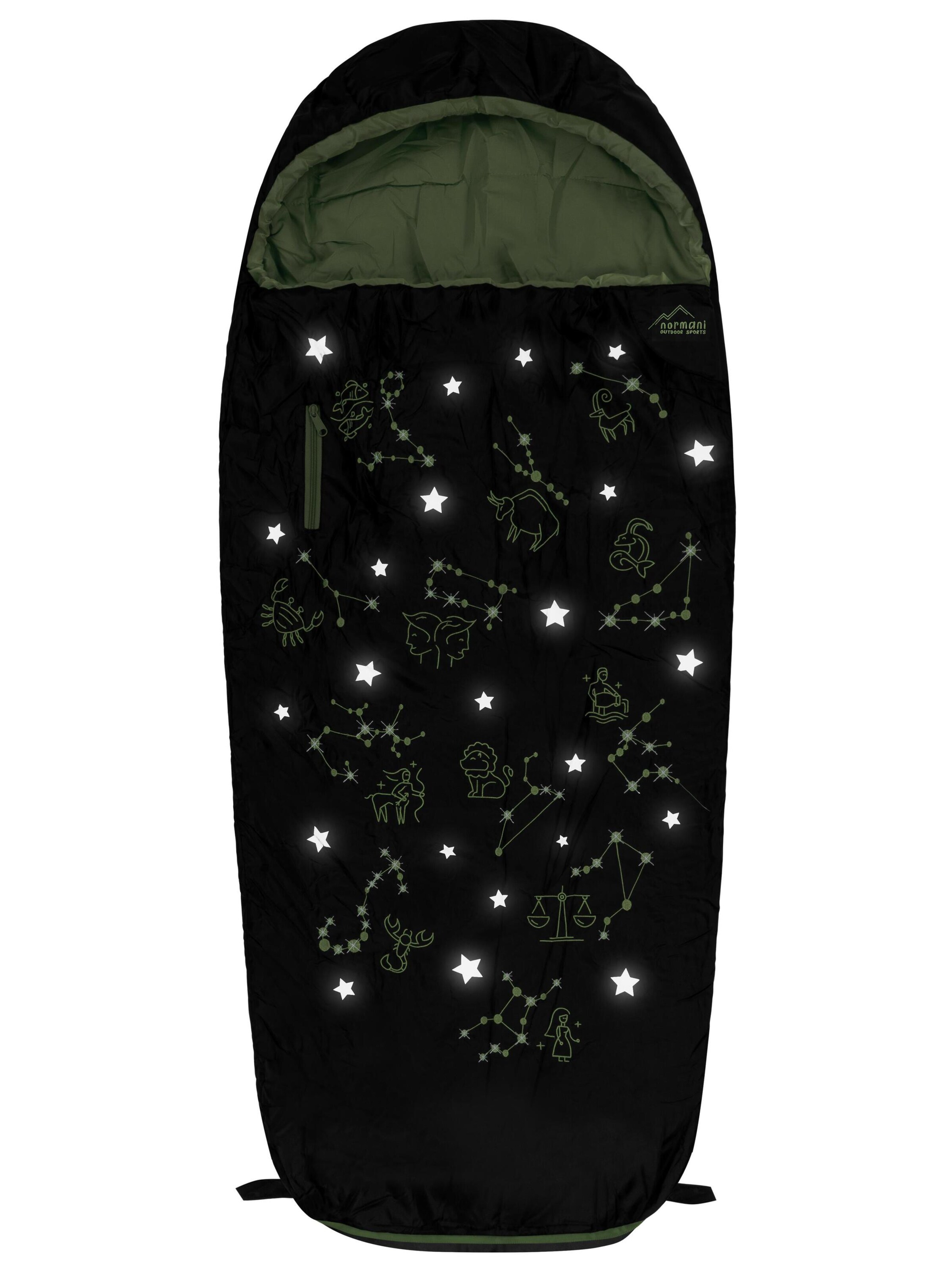 normani Schlafsack 'Lavensby' in Grün