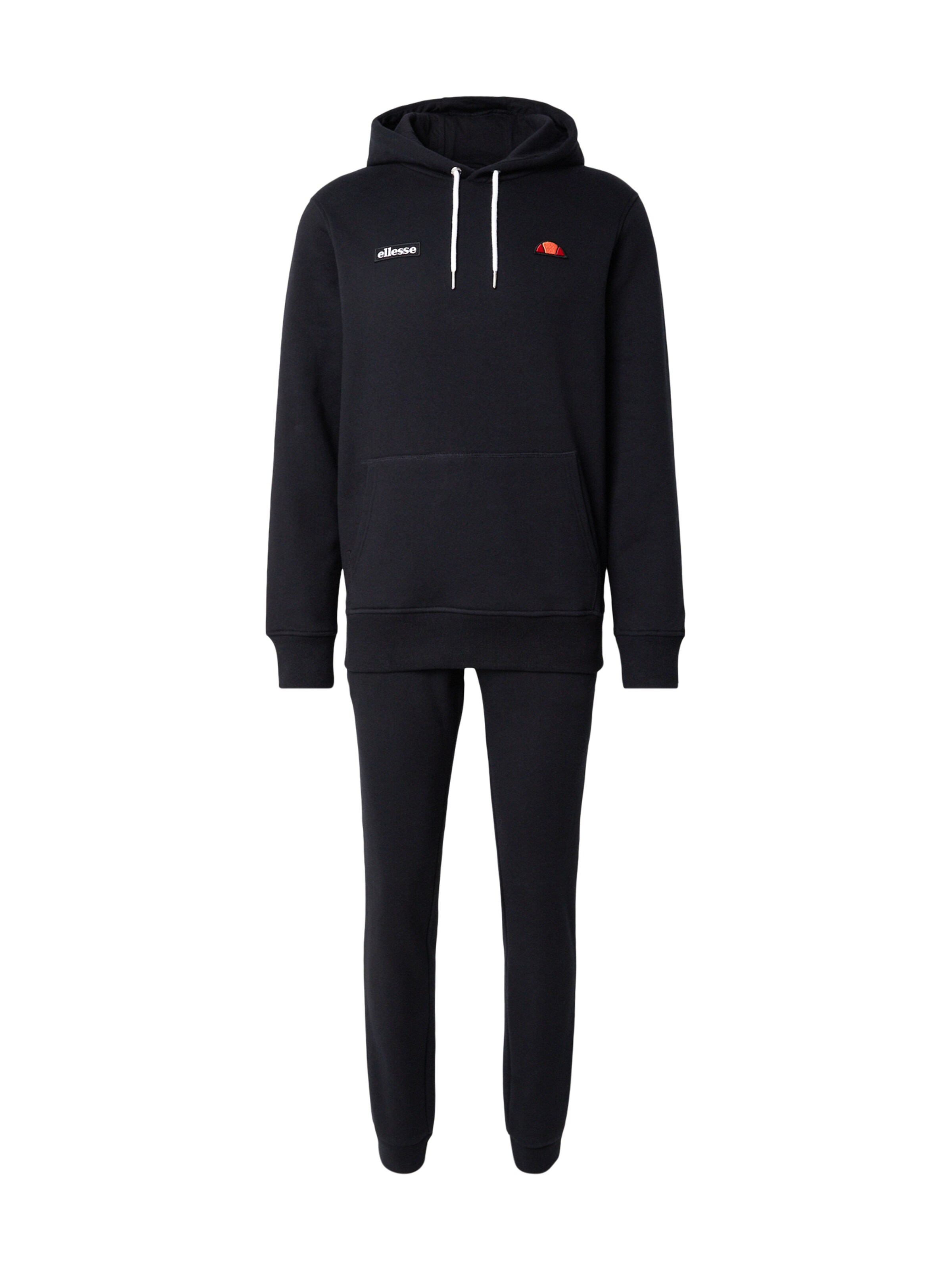 ELLESSE Juoksupuku värissä musta: etupuoli