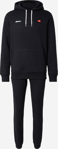 ELLESSE Juoksupuku värissä musta: etupuoli