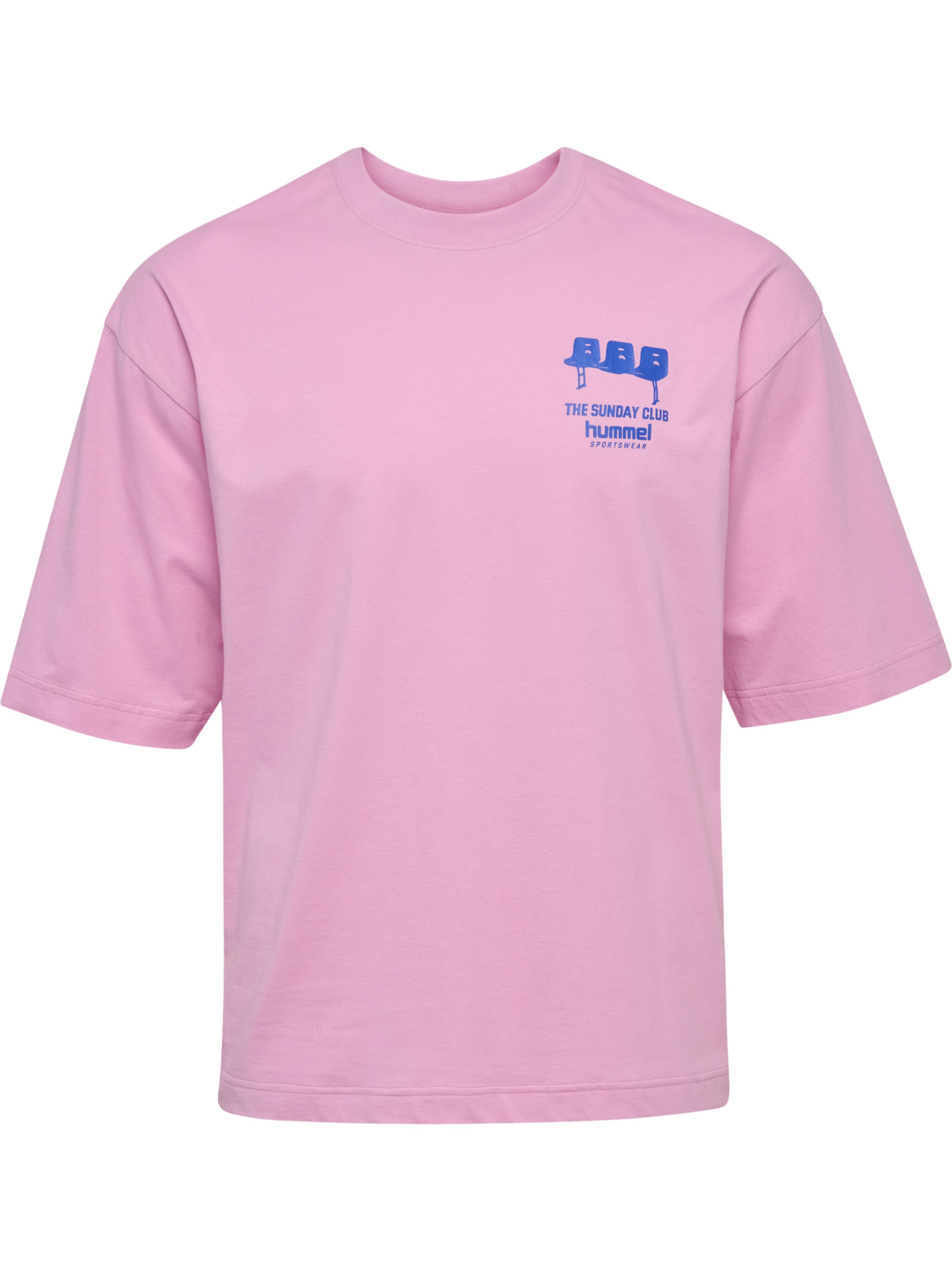 Hummel Shirt 'Sunday' in Purple: front