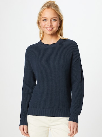 Soft Rebels Sweter w kolorze niebieski: przód
