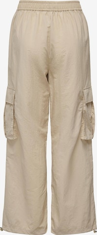 ONLY Loosefit Cargobroek 'KARIN' in Beige