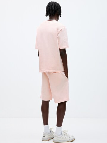 Pull&Bear Tričko - Ružová