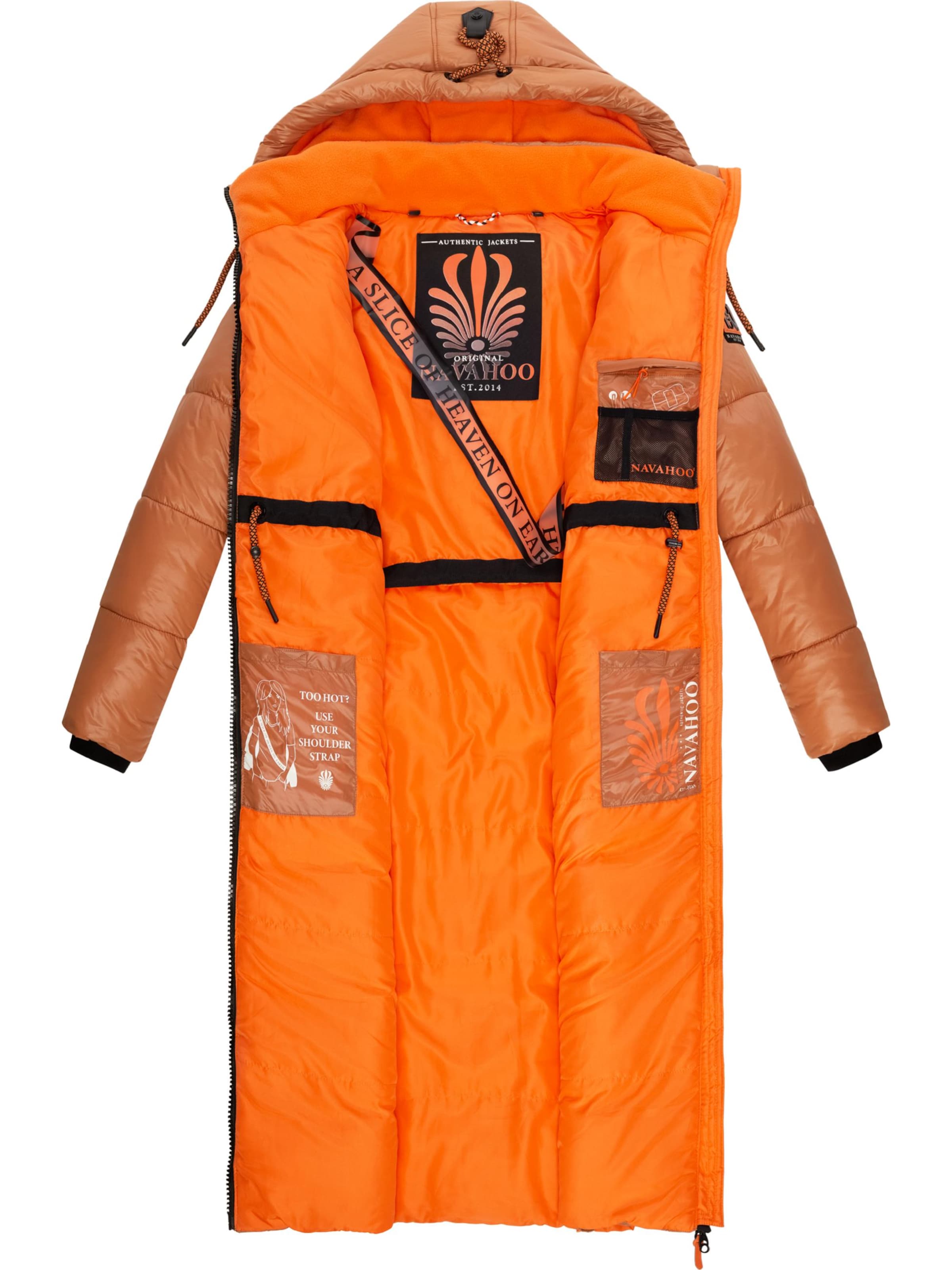 Cappotto invernale 'Schmuseengel' di NAVAHOO in marrone