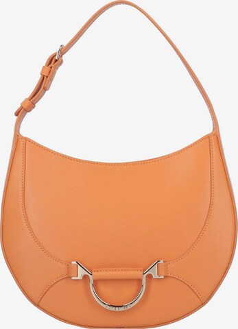 Borbonese Shoulder Bag 'Borsa' in Orange