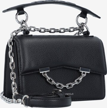 Borsa a mano 'Seven Grainy' di Karl Lagerfeld in nero