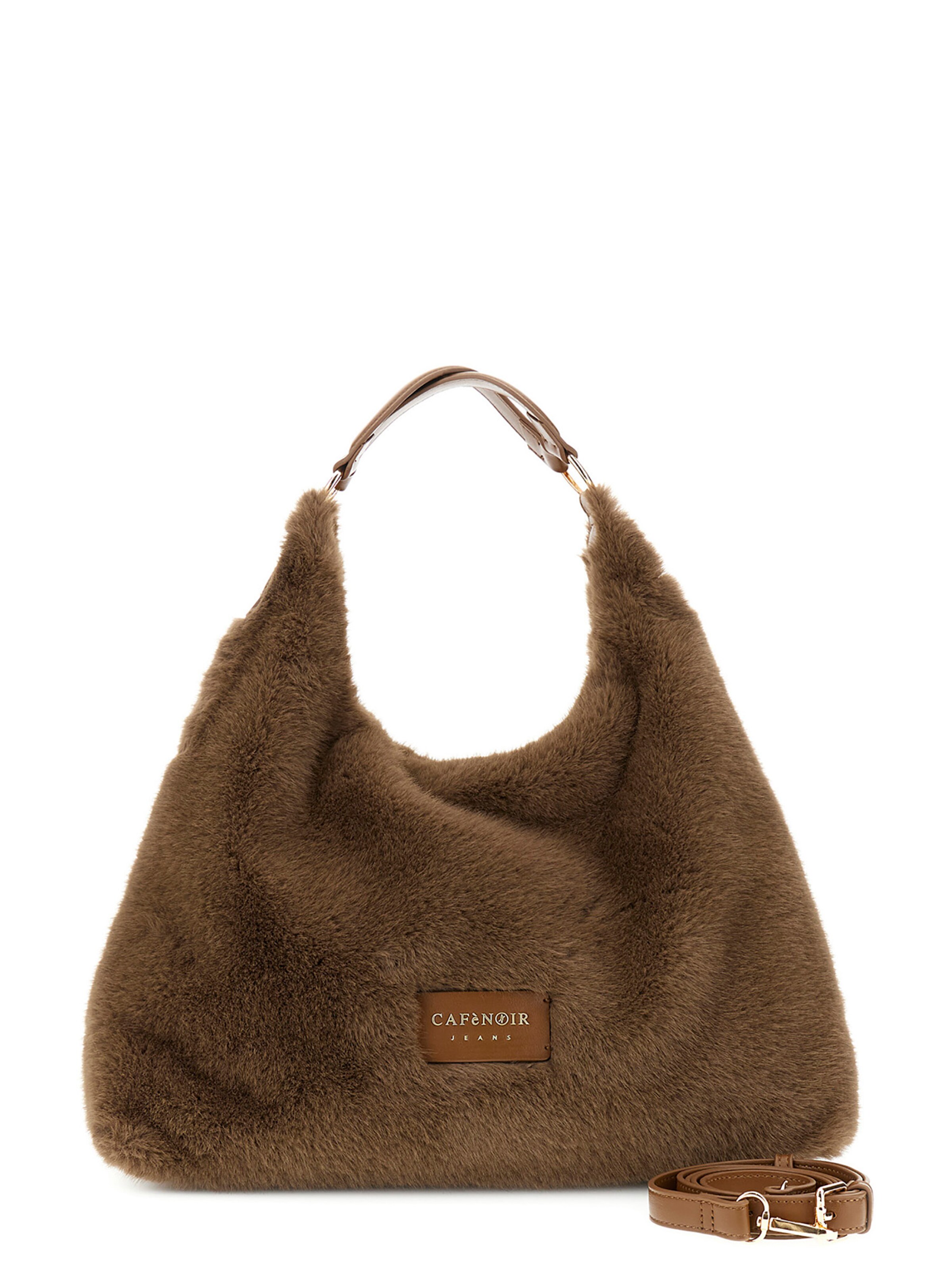 Shopper di CAFè NOIR in marrone: frontale