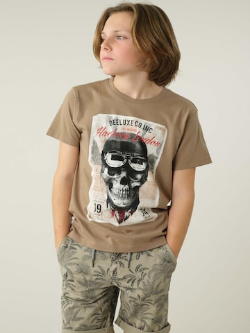 T-Shirt 'Clem' Deeluxe en vert