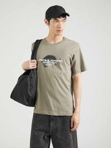 JACK & JONES Paita värissä vihreä: etupuoli