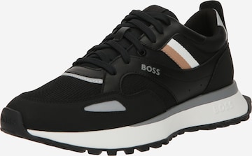 Sneaker bassa di BOSS in nero: frontale