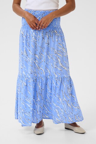 Kaffe Rok in Blauw: voorkant