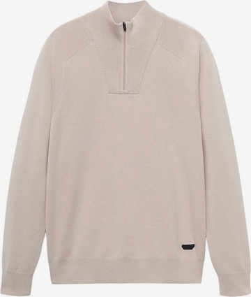 MANGO MAN Neulepaita 'Casperp' värissä beige: etupuoli