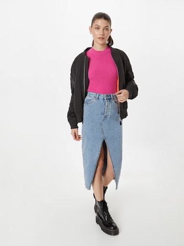 LEVI'S ® Pullover 'Rib Crew Sweater' in Pink