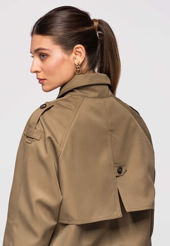 Veste mi-saison 'OW-JANP-0120' Ombre en marron